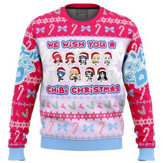 High School DXD Chibi Girls Ugly Christmas Sweater | Favorety UK