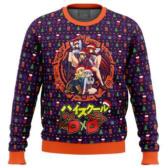 High School DXD Dreaming His Own Harem Ugly Christmas Sweater | Favorety