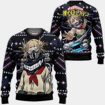 Himiko Toga Anime My Hero Academia Xmas Ugly Christmas Knitted Sweater | Favorety CA