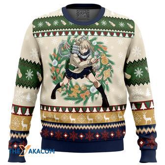 Himiko Tora Christmas My Hero Academia Gift For Fan Anime Christmas Ugly Sweater | Favorety AU