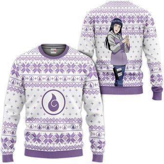 Hinata Hyuga Ugly Christmas Sweater Custom For Anime Fans | Favorety UK