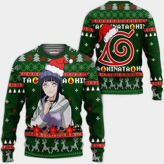 Hinata Hyuga Ugly Christmas Sweater Custom Naruto Anime Xmas Gifts | Favorety UK