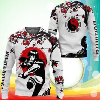 Hinata Hyuuga Sweatshirt Japan Style Naruto Anime Printed Sweaters | Favorety AU