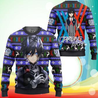 Hiro Code Ugly Christmas Sweater Anime Darling In The Franxx Xmas Gifts | Favorety AU