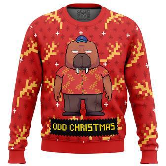 Hiroshi Odokawa Odd Taxi Ugly Christmas Sweater | Favorety CA