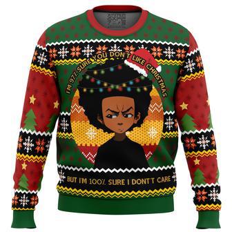 Huey Freeman The Boondocks Ugly Christmas Sweater | Favorety CA