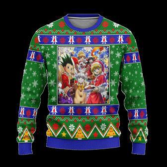 Hunter x Hunter Anime Ugly Christmas Sweatshirt Characters Xmas Gift | Favorety CA