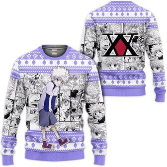 Hunter X Hunter Killua Zoldyck Custom Anime Ugly Christmas Sweater | Favorety CA