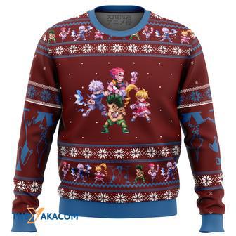 Hunter X Hunter Sprites Gift For Fan Anime Christmas Ugly Sweater | Favorety CA