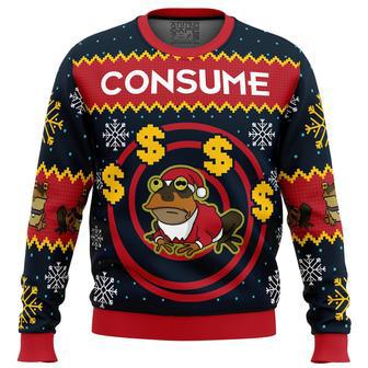 Hypnotoad Consume Futurama Ugly Christmas Sweater | Favorety DE