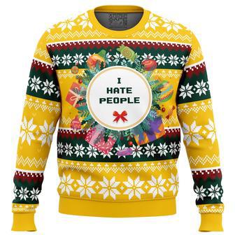 I Hate People Parody Ugly Christmas Sweater | Favorety UK