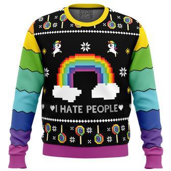 I Hate People Ugly Christmas Sweater | Favorety UK