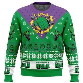 I'm Always Angry The Incredible Hulk Marvel Ugly Christmas Sweater | Favorety