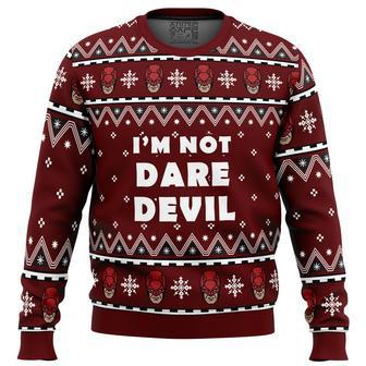 I'm not Daredevil Marvel Ugly Christmas Sweater | Favorety CA