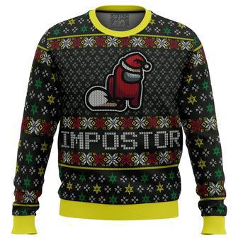 Impostor Among Us Ugly Christmas Sweater | Favorety UK