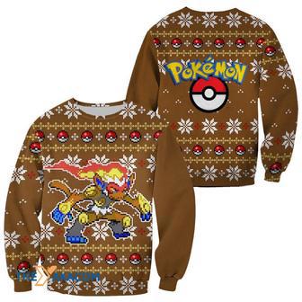 Infernape Pokemon Anime Gift Ugly Christmas Sweater | Favorety