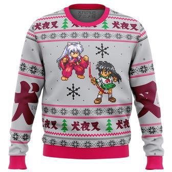 Inuyasha and Kagome Alt Ugly Christmas Sweater | Favorety UK