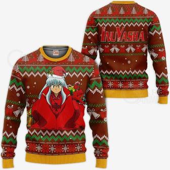 Inuyasha Ugly Christmas Inuyasha Anime Xmas Knitted Sweater | Favorety UK