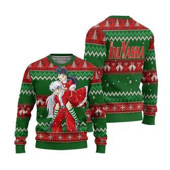 Inuyasha x Kagome Knitted Ugly Christmas Sweater | Favorety UK