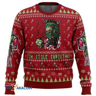 Invader Zim Doom Doom Doom Gift For Fan Anime Christmas Ugly Sweater | Favorety UK