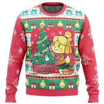 Isabelle Animal Crossing Ugly Christmas Sweater | Favorety UK