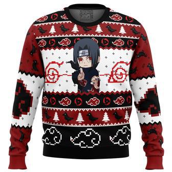 Itachi Uchiha Chibi Akatsuki Naruto Ugly Christmas Sweater | Favorety CA