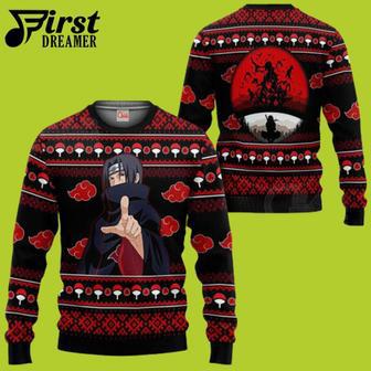 Itachi Ugly Chrismast Sweater Akatsuki Anime Xmas Gift Akatsuki Ugly Chrismast Sweater - The First | Favorety DE