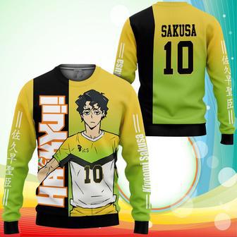 Itachiyama Kiyoomi Sakusa Sweatshirt Haikyuu Anime Sweater | Favorety