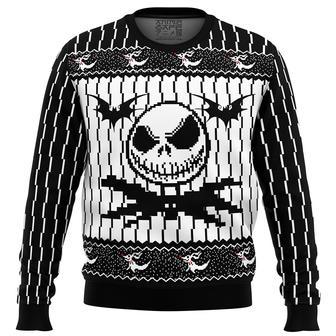 Jack Skellington The Nightmare Before Christmas Ugly Christmas Sweater | Favorety