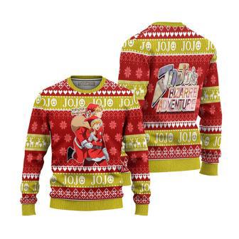 JoJo's Bizarre Adventure Dio x Giorno Ugly Christmas Sweater | Favorety CA