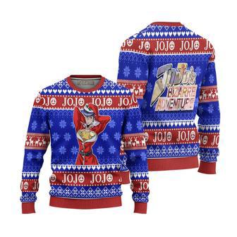 JoJo's Bizarre Adventure Josuke Ugly Christmas Sweater | Favorety AU