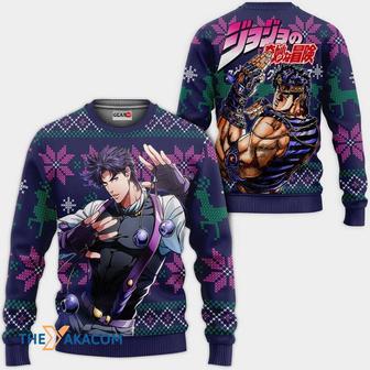 Jonathan Joestar JJBA Custom Gift For Fan Anime Christmas Ugly Sweater | Favorety AU