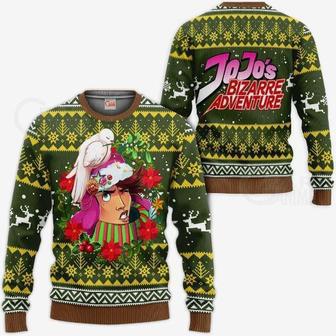 Joseph Joestar Jj's Anime Ugly Christmas Knitted Sweater | Favorety