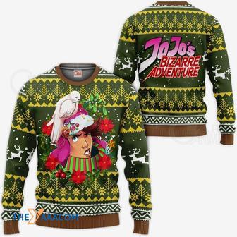 Joseph Joestar Jj's Custom Gift For Fan Anime Christmas Ugly Sweater | Favorety CA