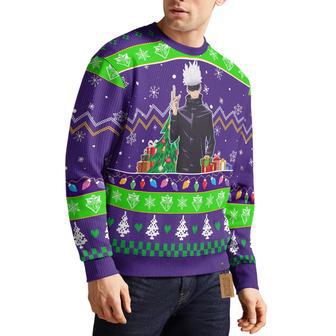 Jujutsu Kaisen Satoru Gojou Ugly Christmas Sweater | Favorety AU