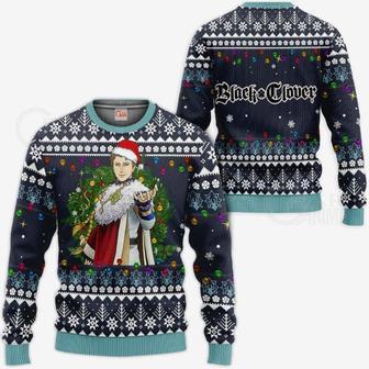 Julius Novachrono Ugly Christmas Black Clover Anime Knitted Sweater | Favorety UK