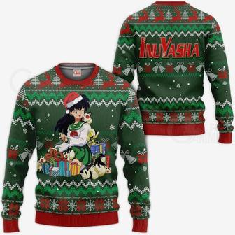 Kagome Ugly Christmas Inuyasha Anime Xmas Knitted Sweater | Favorety AU