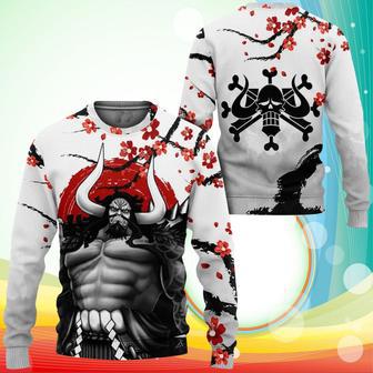 Kaido Sweatshirt Japan Style One Piece Anime Printed Sweater | Favorety UK