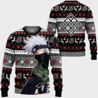 Kakashi Hatake Anime Ugly Christmas Knitted Sweater | Favorety AU