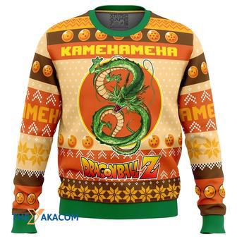 Kamehameha Dragon Ball Z Gift For Fan Anime Christmas Ugly Sweater | Favorety