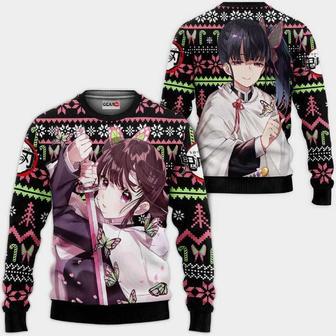 Kanao Anime Kimetsu Xmas Ugly Christmas Knitted Sweater | Favorety DE