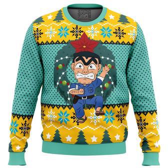 Kankichi Ryotsu KochiKame Tokyo Beat Cops Ugly Christmas Sweater | Favorety AU