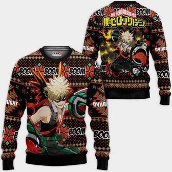 Katsuki Anime My Hero Academia Xmas Ugly Christmas Knitted Sweater | Favorety DE