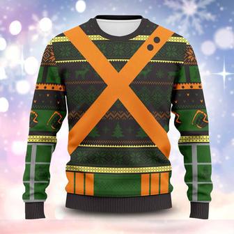 Katsuki Bakugou Wool Knitted Sweater My Hero Academia All Over Print Sweater | Favorety UK