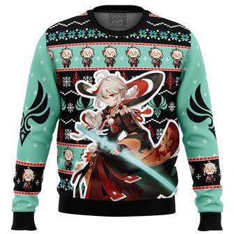 Kazuha Genshin Impact Ugly Christmas Sweater | Favorety UK