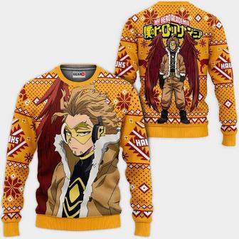 Keigo Takami Anime My Hero Academia Xmas Ugly Christmas Knitted Sweater | Favorety AU