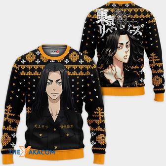 Keisuke Baji Anime Tokyo Revengers Custom Gift For Fan Anime Christmas Ugly Sweater | Favorety