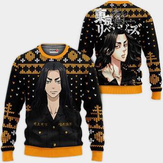 Keisuke Baji Anime Tokyo Revengers Xmas Ugly Christmas Knitted Sweater | Favorety DE