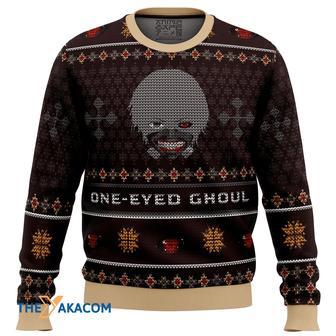 Ken Kaneki One-Eyed Ghoul Tokyo Ghoul Gift For Fan Anime Christmas Ugly Sweater | Favorety CA