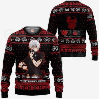 Ken Kaneki Tokyo Ghoul Ugly Christmas Sweater | Favorety